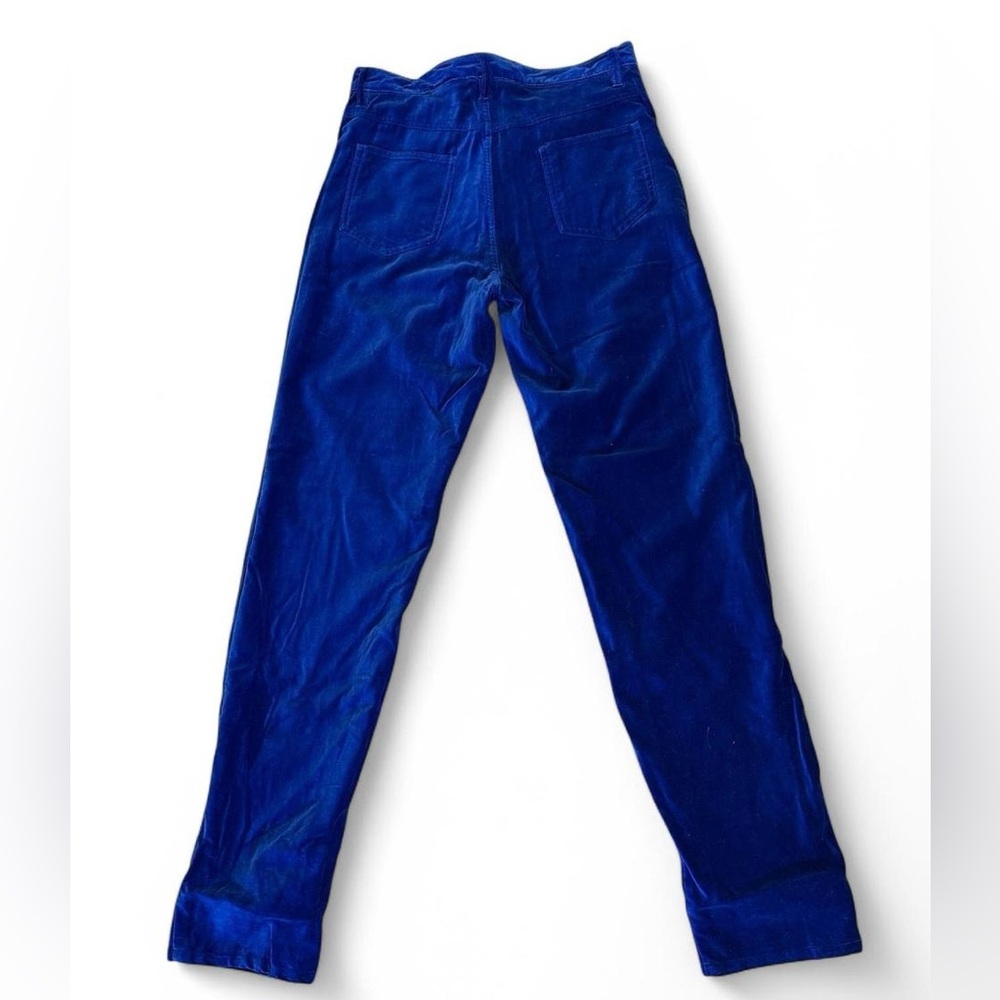 Women's Velvet Bright Blue skinny jeans pants Juniors 7/8 - Picture 3 of 4